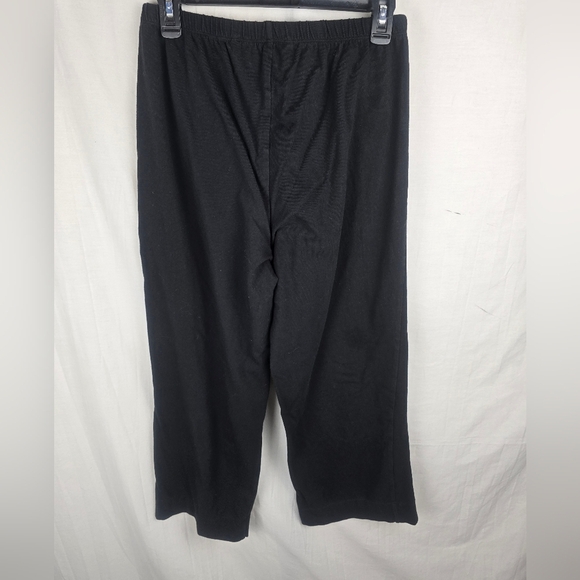 Soft Surroundings Lagenlook Black Pants with Button Accents Sz S - Picture 4 of 6